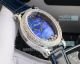 Swiss Replica Chopard Happy Diamond Oval Watch Blue Dial Diamond Bezel  (4)_th.jpg